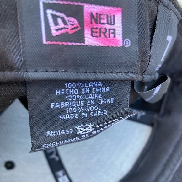 Men's New Era 59Fifty Florida Marlines Fitted Cap 7 MLB Baseball VTG Logo East - Picture 9 of 11